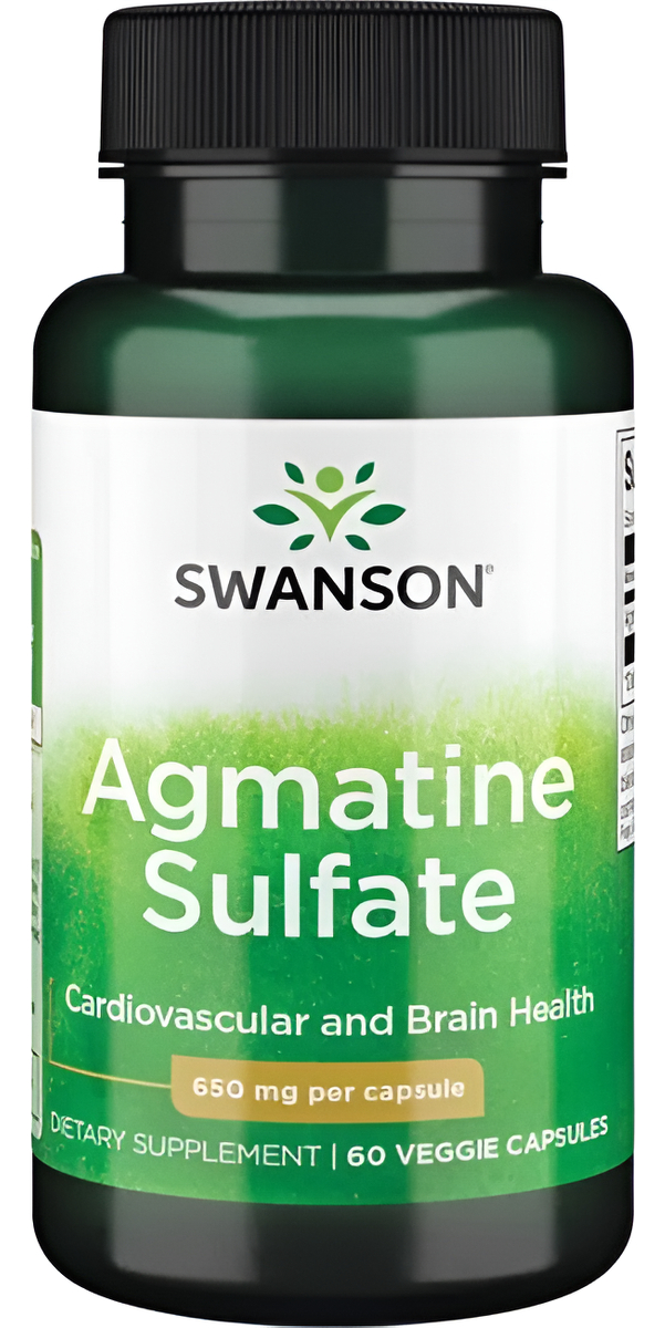 Sulfato De Agmatina 65mg 60caps Promotor De Enrgia Cardio Sw