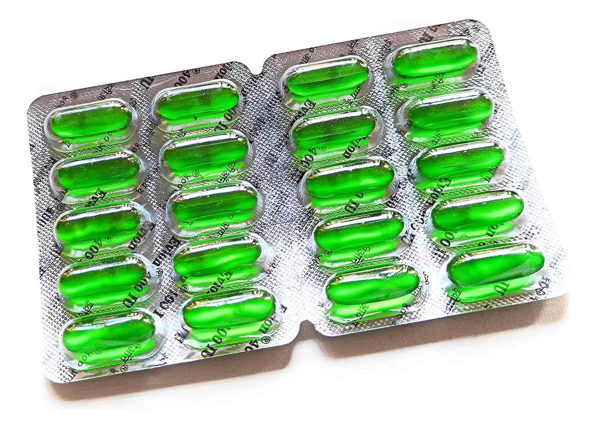 Evion Vitamina E (100 Cápsulas) 400mg