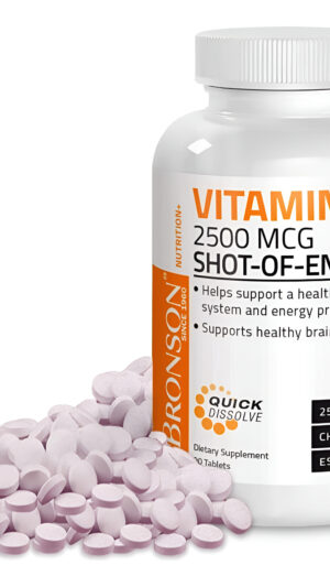 Vitamina B12 2500 Mcg Bronson