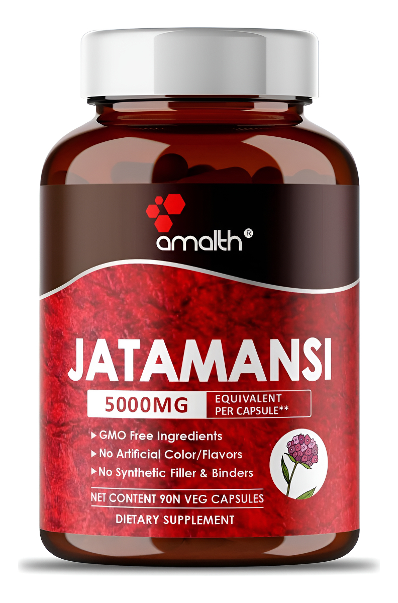 Extracto De Jatamansi Raíz De Espiga De 5000 Mg De Fuerza, 90 Cápsulas Vegetales (nardostachys Jatamansi)