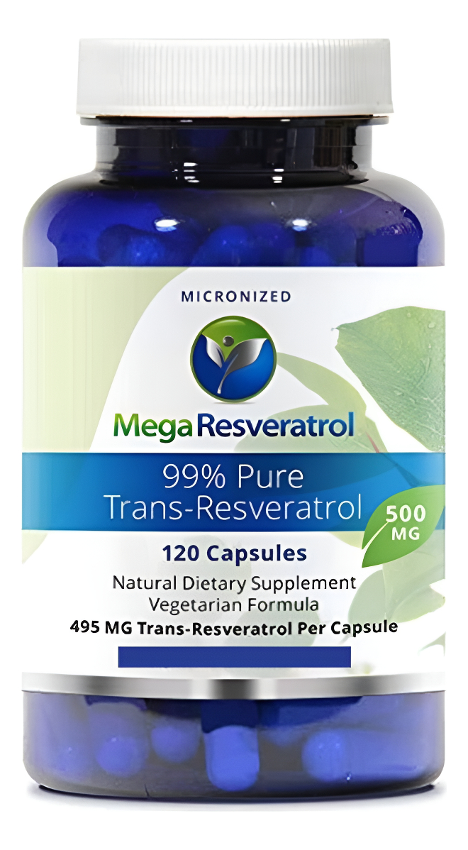 Mega Resveratrol 120 Cápsulas