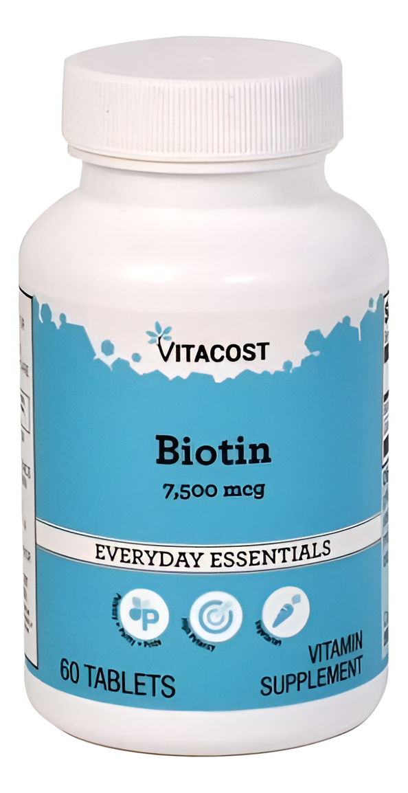 Biotina 7.500 Mcg 60 Capsulas