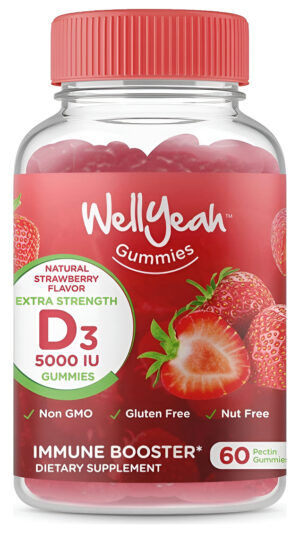 Vitamina D3 125mcg  Wellyeah