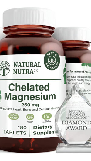 Quelado De Magnesio 250mg Natur