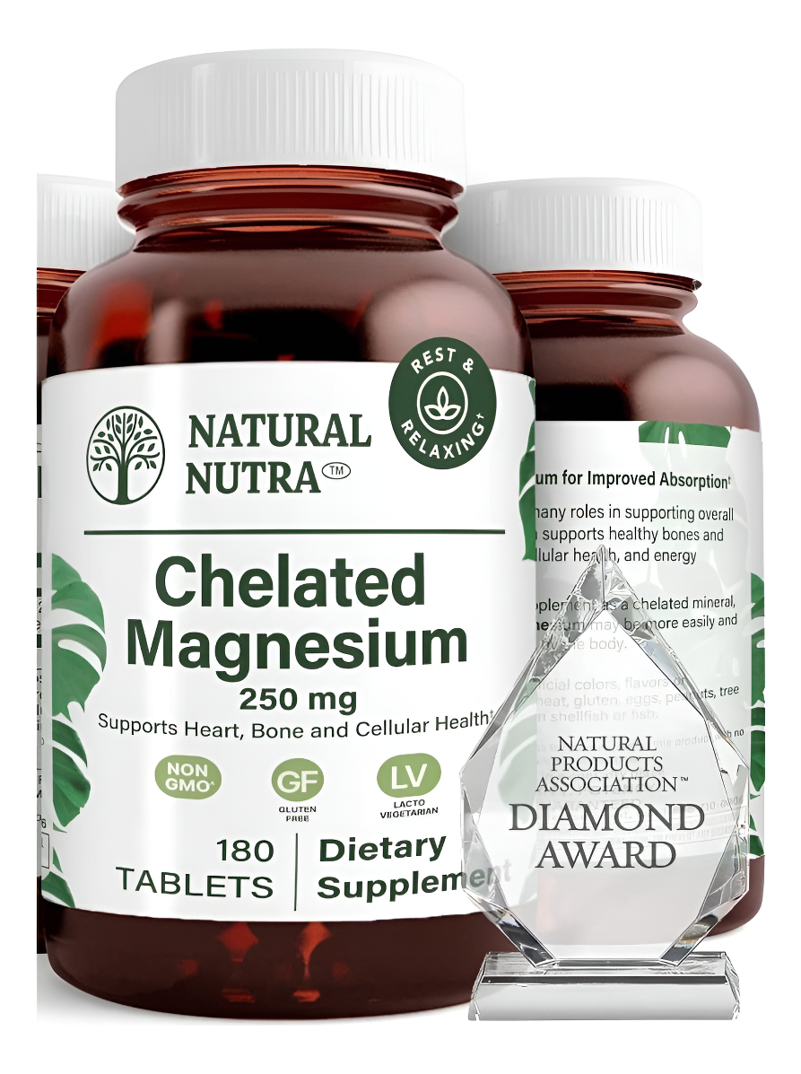 Quelado De Magnesio 250mg Natur