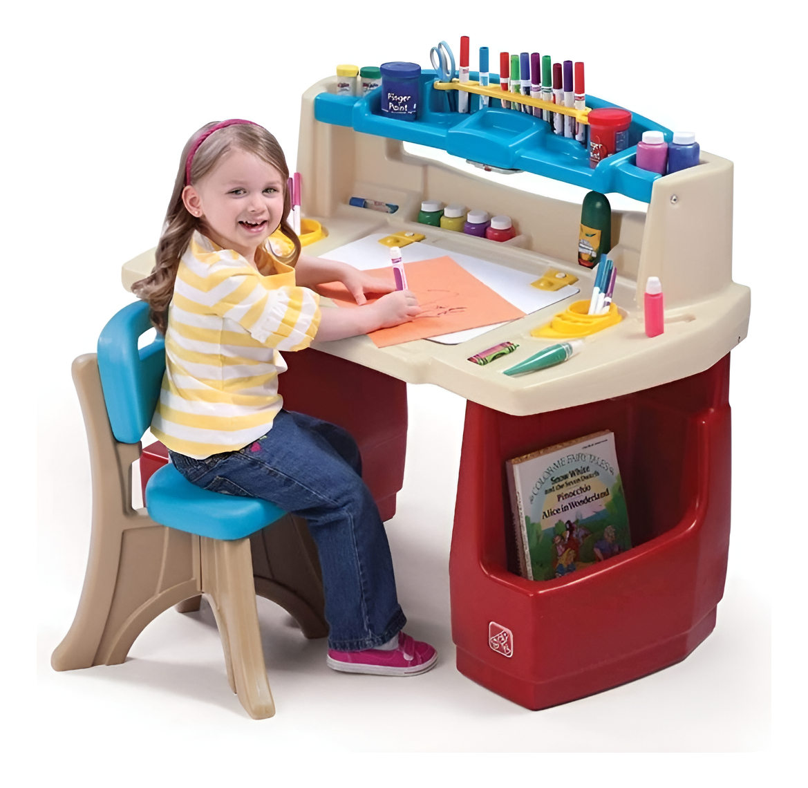 Escritorio Infantil De Arte Niñas / Niños Juguete Step2