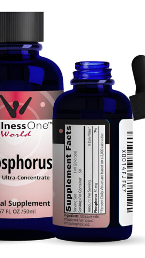 Suplementos De Fósforo Líquido - Suplemento De Fósforo Iónico De Ácido Ortofosfórico Para Huesos Y Dientes Saludables,