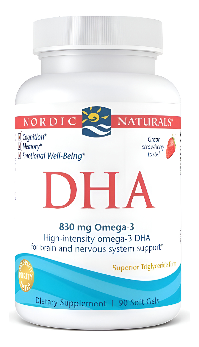 Dha Nordic Naturals 90 Soft Gel