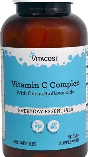 Vitacost Complejo De Vitamina C Con Bioflavonoides Cítricos, 250 Cápsulas