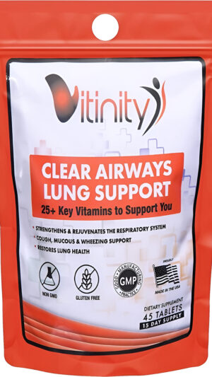 Limpieza Pulmonar Para Fumadores 45 Tabletas Vitinity  (15