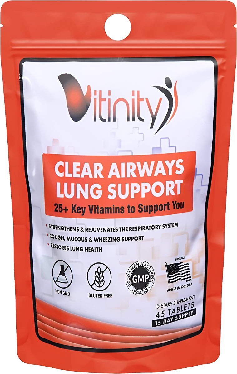 Limpieza Pulmonar Para Fumadores 45 Tabletas Vitinity (15