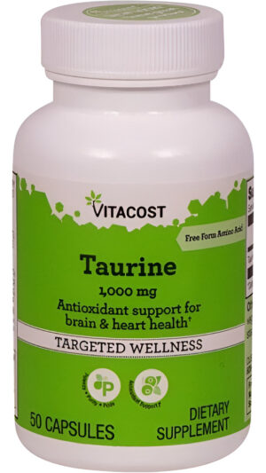Taurina 1000 Mg 50 Cápsulas