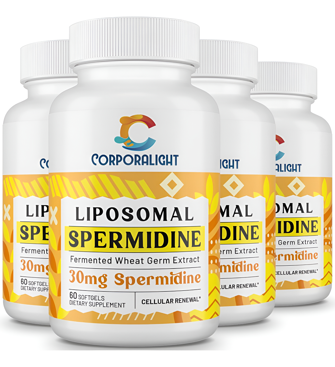 Suplemento De Espermidina De 30 Mg, Espermidina Liposomal, Alta Absorción, Más Potente Que La Espermidina 3hcl, Extract