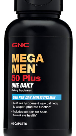Gnc Mega Men 50 Plus One Daily, 60 Gorras