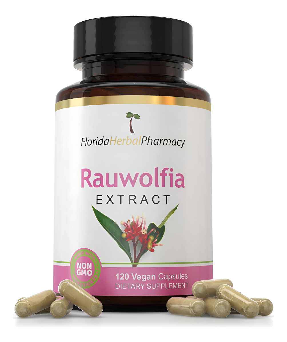 Florida Herbal Pharmacy, Rauwolfia Extract Cápsulas 10:1 (120 Cápsulas)