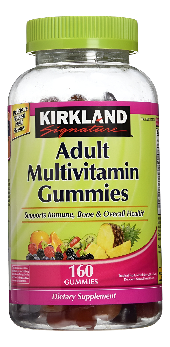 Kirkland Signature Gomitas Multivitamínicas Para Adultos, 160 Unidades