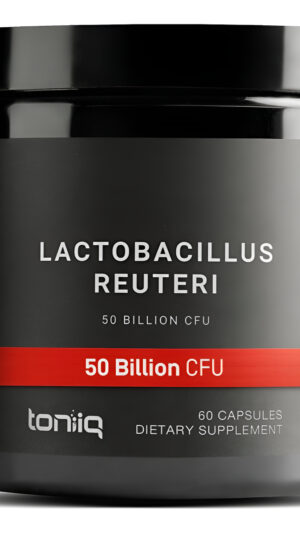 Toniiq 50 Mil Millones De Ufc Lactobacillus Reuteri Probiótico 50 Mg Por Porción - L Reuteri Probióticos - Probióticos