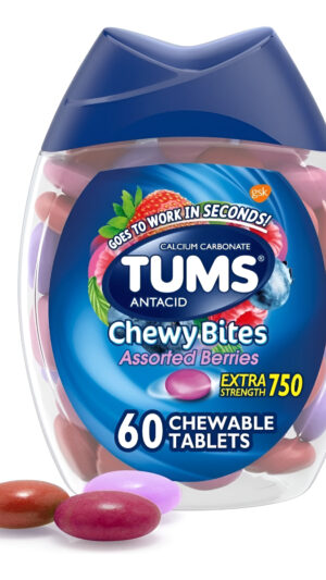 Tums Antiácido X 60 Tabletas