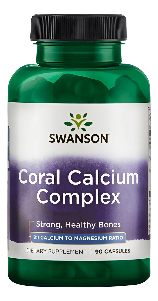Complejo De Calcio Coral Calcium Complex 90 Caps De Swanson