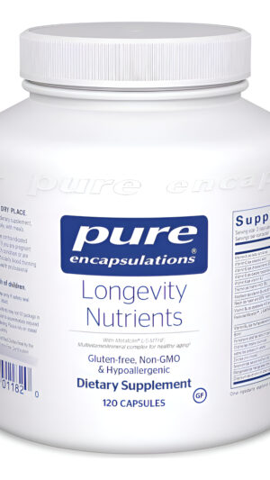 Pure Encapsulations - Longevity Nutrients - Complejo Multivitamínico/mineral Para Un Envejecimiento Saludable* - 120 Cá