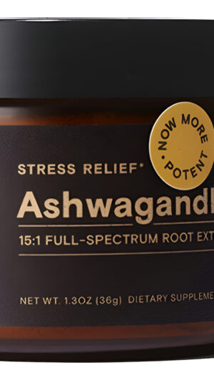 Moon Juice Ashwagandha - Suplemento Orgánico De Extracto De Polvo De Raíz De Ashwagandha (extracto 15:1), Alivio Natura