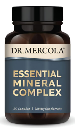 Dr. Mercola Complejo Mineral Esencial, (30 Cápsulas), Apoya La Función Inmunológica Saludable, Sin Omg