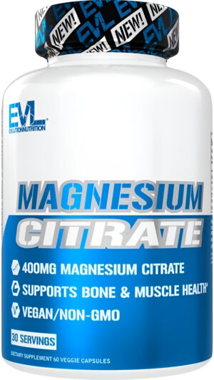 Citrato De Magnesio 400mg Evlut
