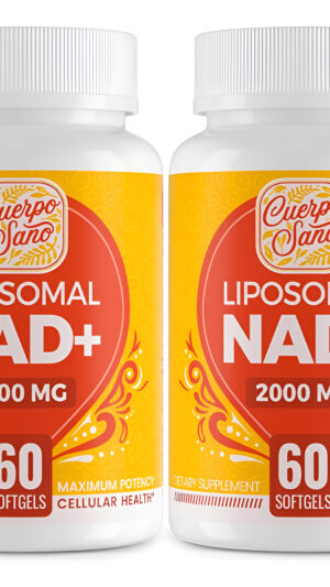 Suplemento Liposomal Nad De 2000 Mg  Alta Absorción Y Nad Pontecy, Más Eficiente Que La Nicotinamida Ribósido, 100% Pu