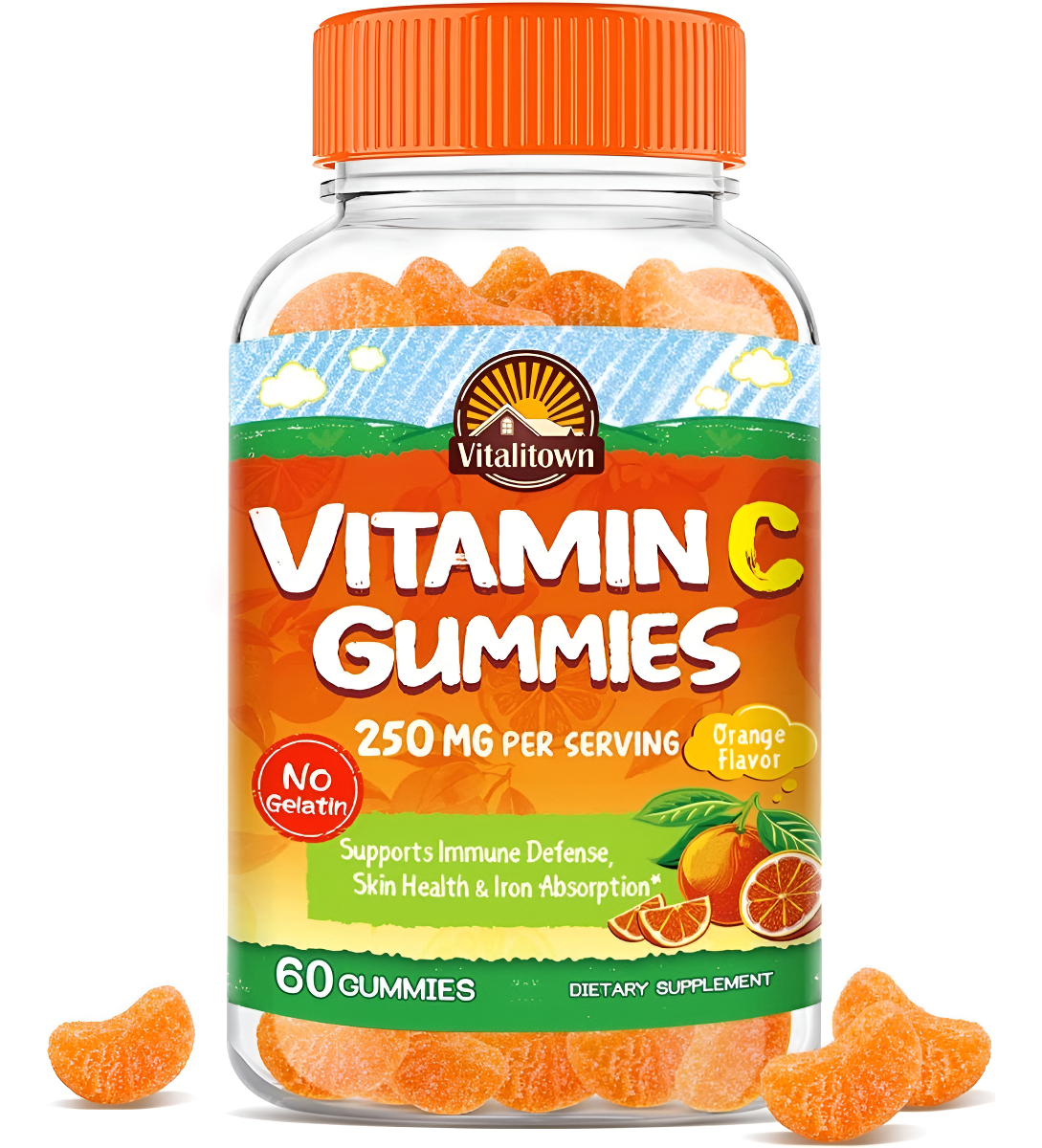 Vitamina C Vitalitown 60 Gum