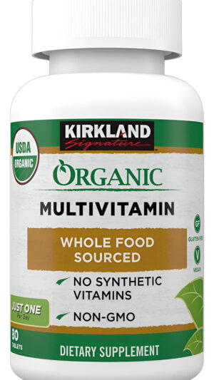 Multivitamina Orgánica - 80 Tabletas Recubiertas