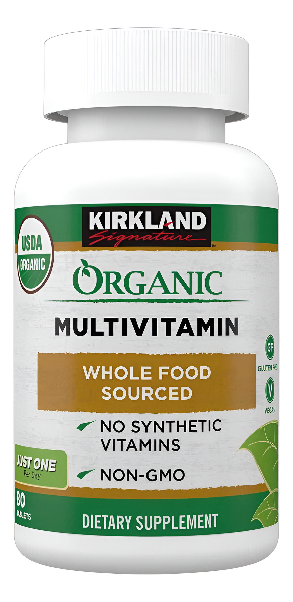 Multivitamina Orgánica - 80 Tabletas Recubiertas