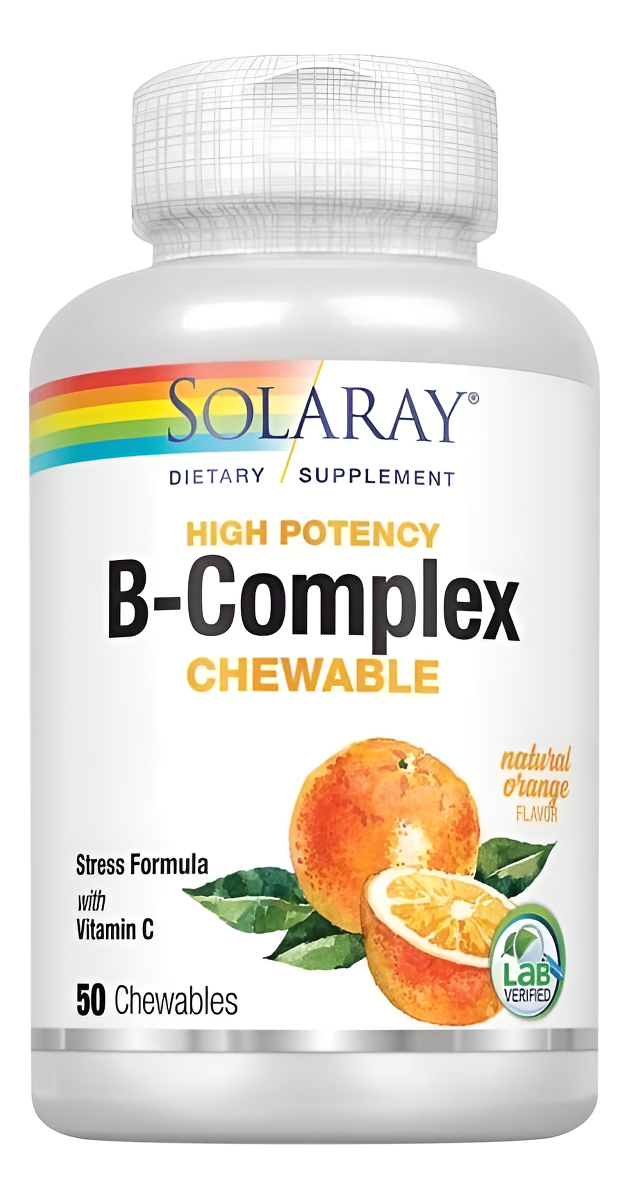 Complejo B 250mg 50 Tab Solaray