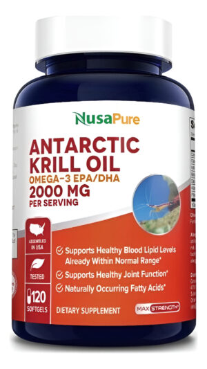 Aceite Krill Antártico 2000 Mg