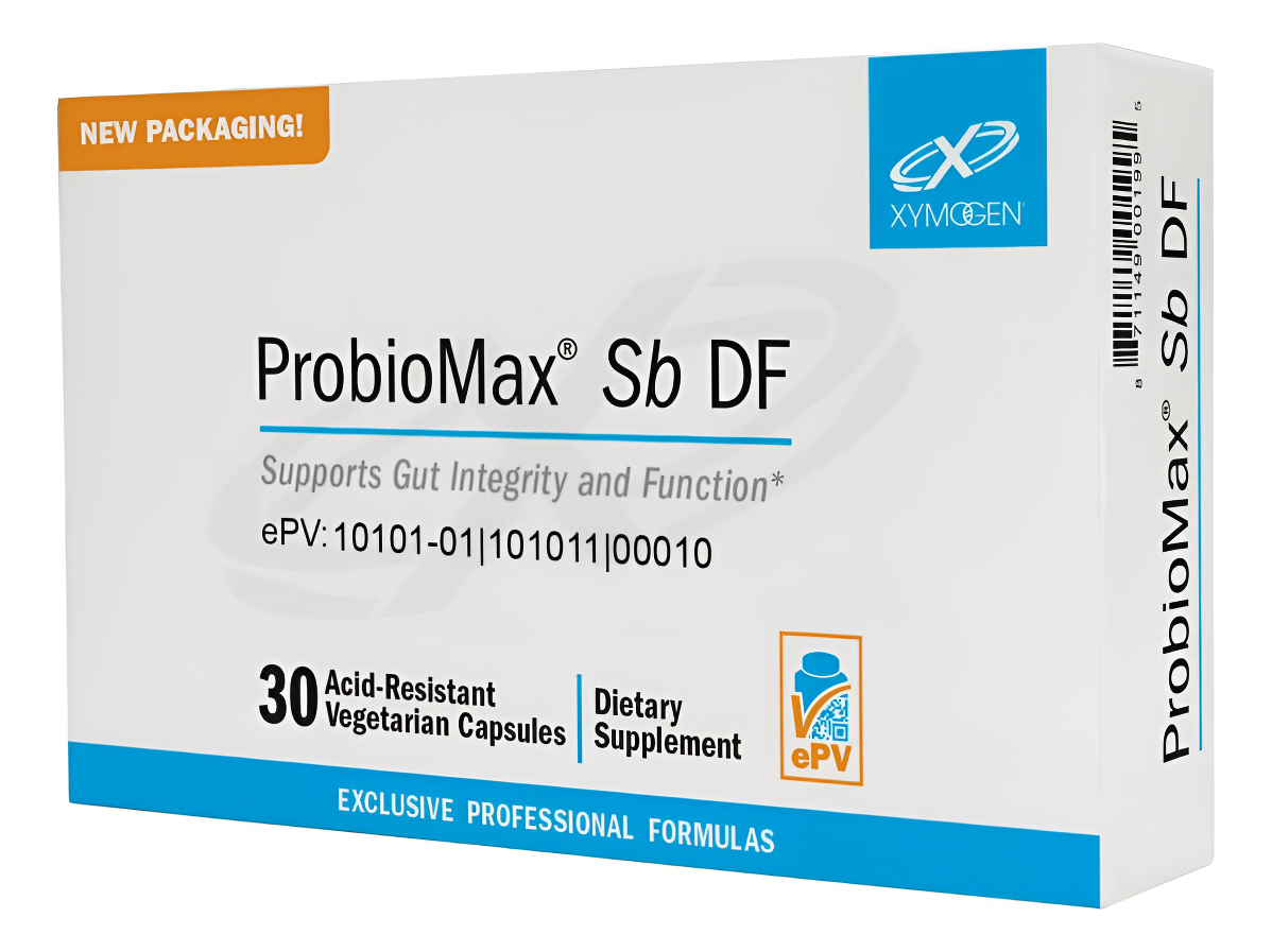 Xymogen Probiomax Sb Df - Suplemento Probiótico De 35 Mil Millones De Ufc Con Lactobacillus, 30 Cápsulas Veganas