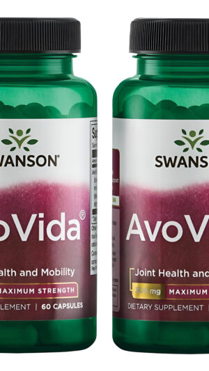 Swanson Avovida - Suplemento Natural Que Promueve La Salud Y La Movilidad De Las Articulaciones, Aguacate Y Soja Insapo