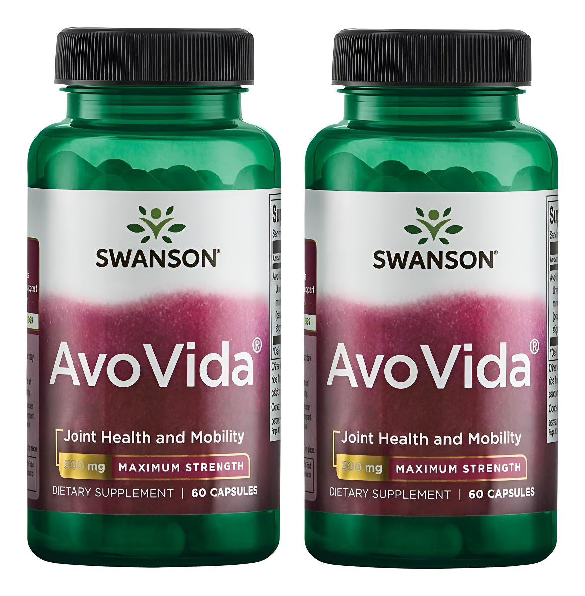 Swanson Avovida - Suplemento Natural Que Promueve La Salud Y La Movilidad De Las Articulaciones, Aguacate Y Soja Insapo