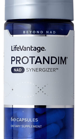 Lifevantage Protandim Nad Synergizer, 30 Cápsulas, Suplemento Nad Apoya Un Sistema Vascular Saludable, Suplementos Ener