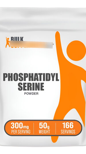 Bulksupplements. Com Fosfatidilserina En Polvo - Suplemento De Fosfatidilserina, Procedente De Frijoles De Soja - 300 M