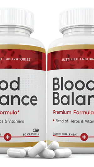 (2 Unidades) Blood Balance Advanced Formula 620 Mg Suplemento Píldoras 120 Cápsulas