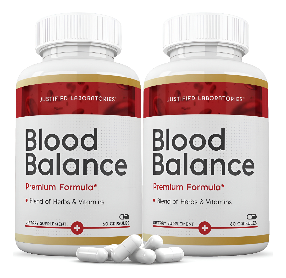 (2 Unidades) Blood Balance Advanced Formula 620 Mg Suplemento Píldoras 120 Cápsulas
