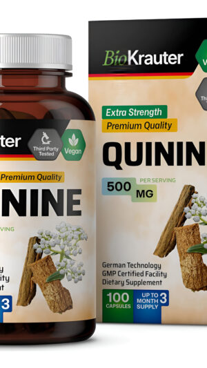 Mauwe Herbs Pastillas De Quinina Para Calambres En Las Piernas, Tabletas Orgánicas De Polvo De Corteza De Cinchona Para