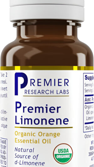Premier Research Labs Limoneno - Altamente Biodisponible - Apoya La Salud Celular - Propiedades De Desintoxicación - De