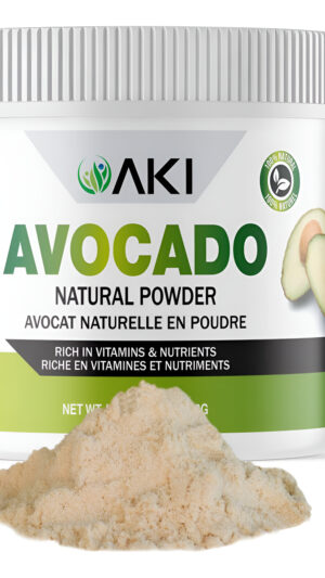 Aki Superalimento En Polvo De Aguacate (6 Oz/170 G), Rico En Nutrientes, Vitaminas, Omega 3 Y Antioxidantes, Ideal Para