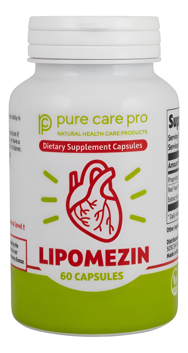 By Pure Care Pro - Suplemento Para Bajar El Colesterol Natural Para El Apoyo Del Colesterol, Promueve La Salud Del Cora