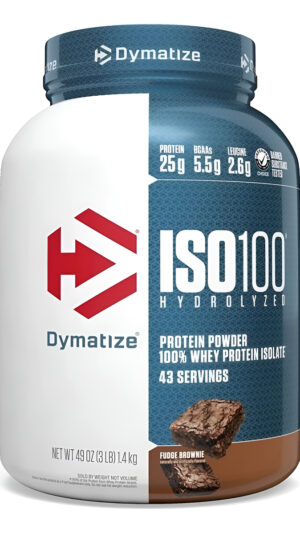 Proteina Iso 100 Brownie 3 Lb