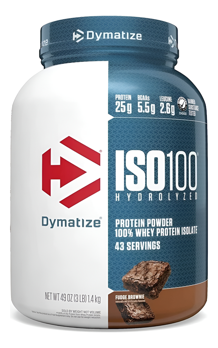 Proteina Iso 100 Brownie 3 Lb