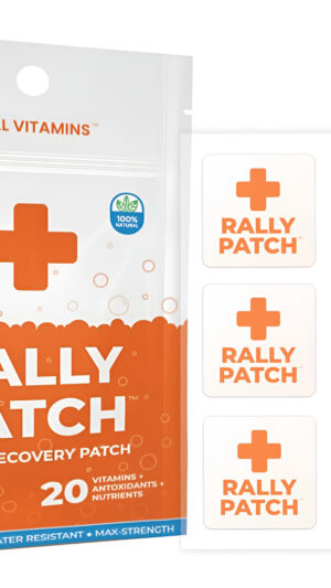 Rally Patch, 30 Parches Para Beber Para Mejores Mañanas, Despierta Renovado Con Electrolitos, Magnesio