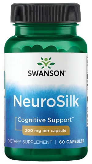 Swanson Neurosilk 200 Mg 60 Cápsulas