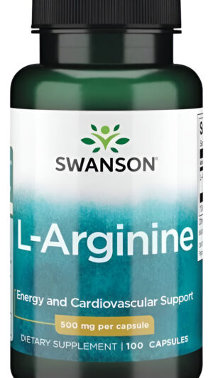 L Arginina 500mg 100 Caps Envase Ahorro Aminoacido Esencial