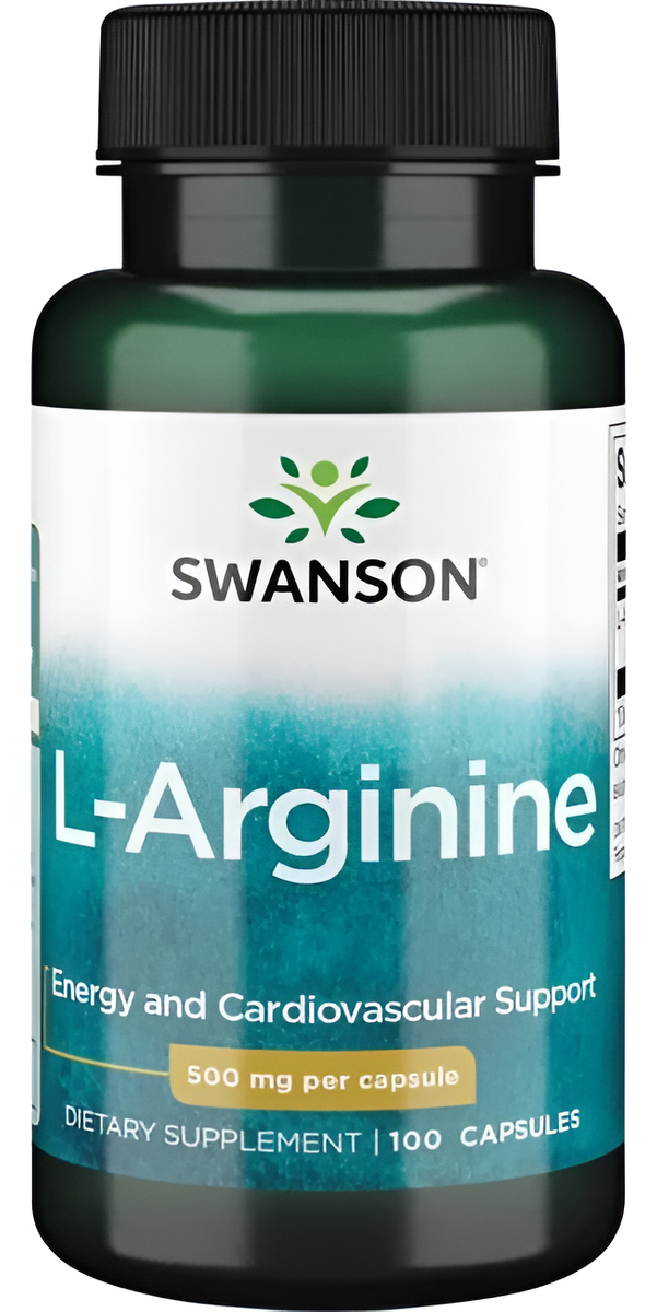 L Arginina 500mg 100 Caps Envase Ahorro Aminoacido Esencial